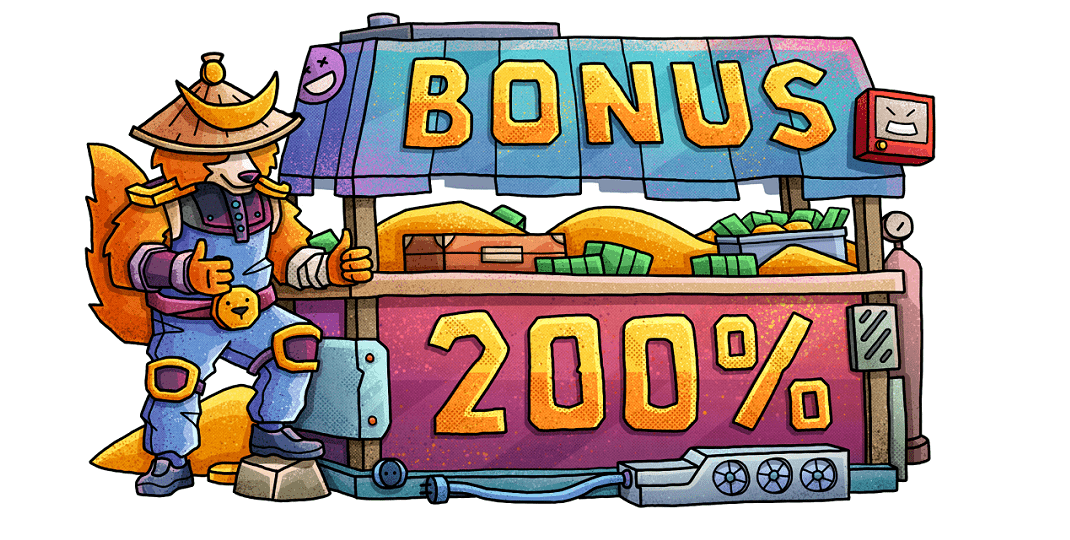 bonus200%